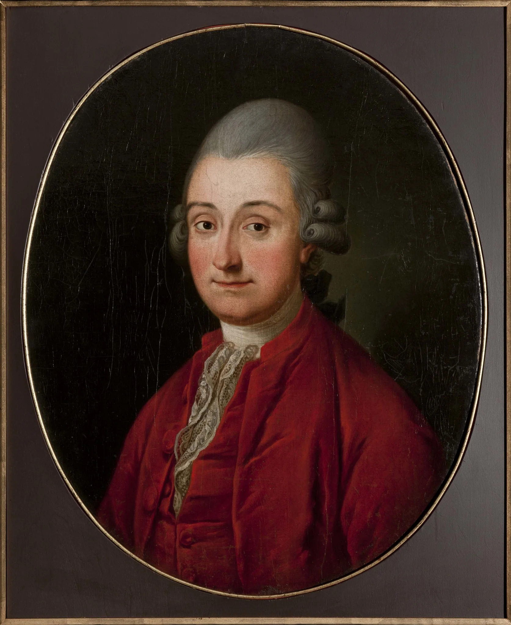 Portrait of Franciszek Dembiński (?–1776), the last starost of Wolbrom, detail