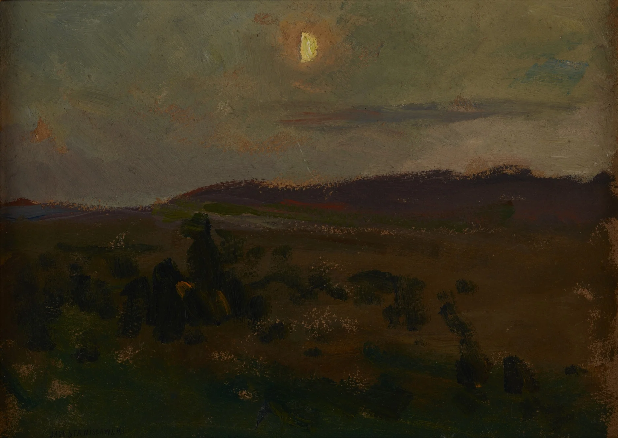 Moonrise, detail