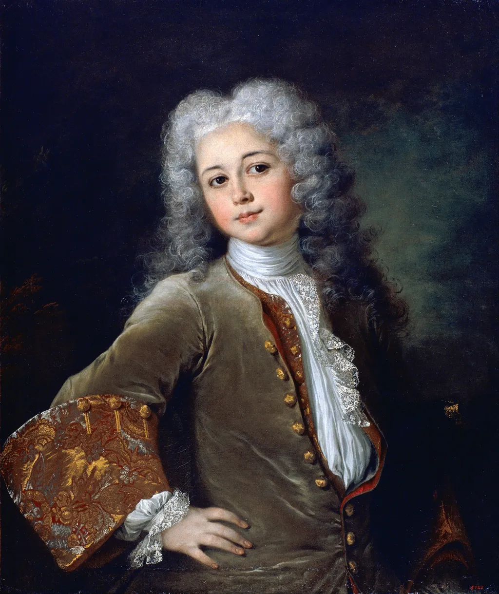 Portrait of a Young Man with a Wig, by Nicolas de Largillière, oil, 1700