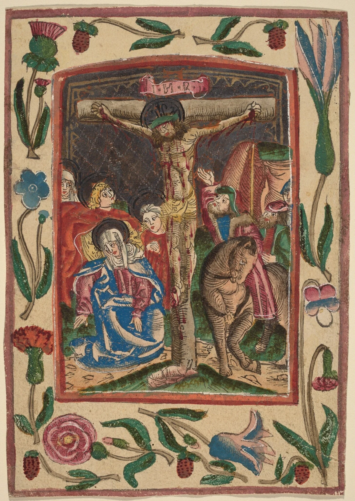 The Crucifixion, detail