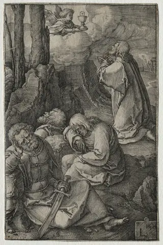 The Passion: The Agony in the Garden, by Lucas van Leyden, 1521