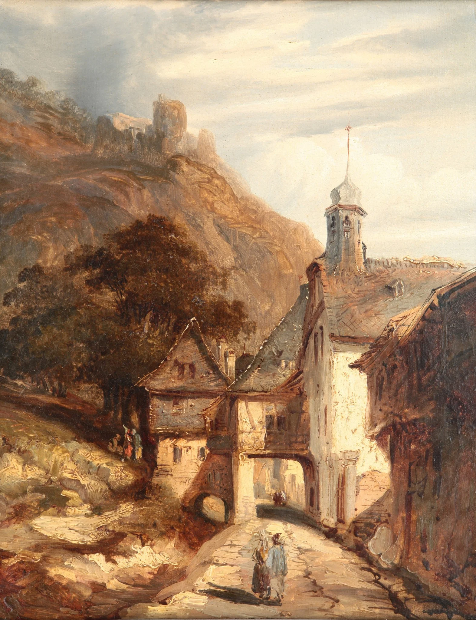 Paisaje de Normandia, detail