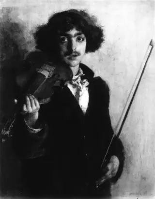 The Musician, by Pascal Dagnan-Bouveret, oil, 1892