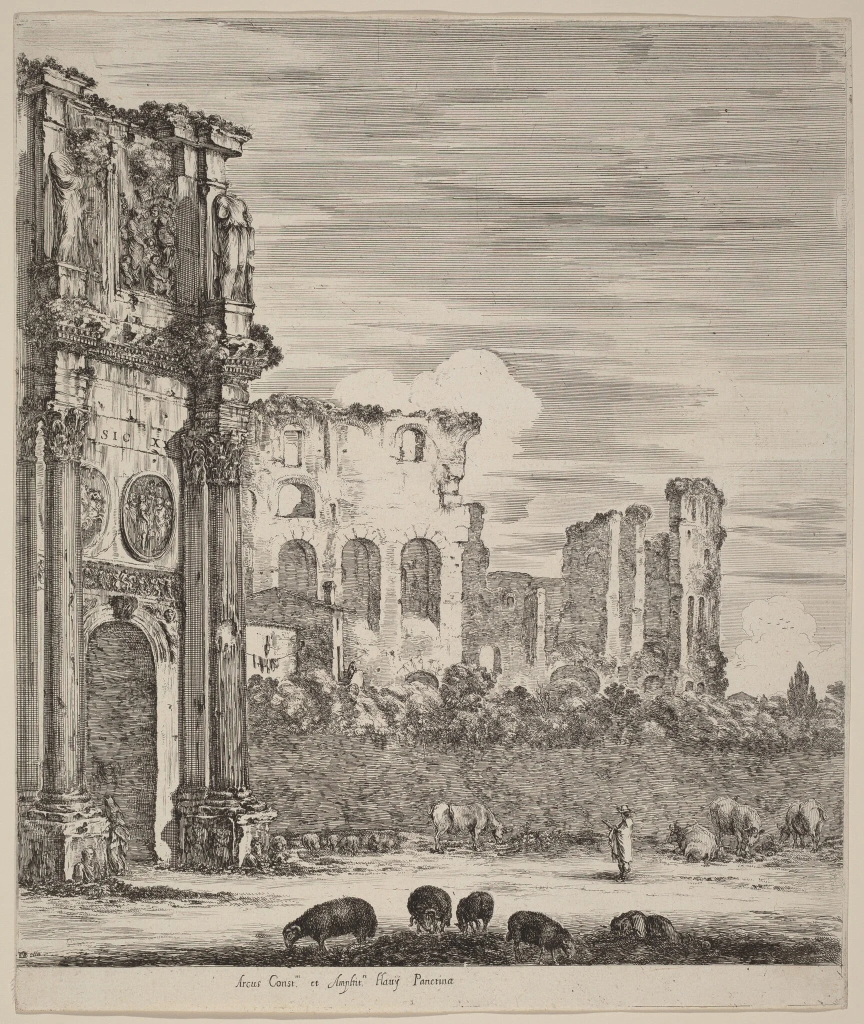 Arch of Constantine, detail