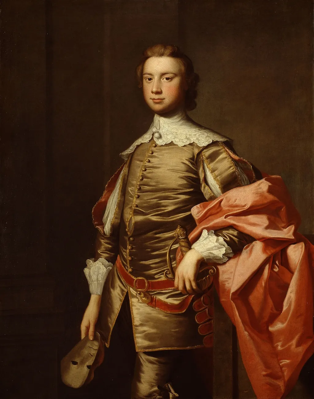 John Van der Wall, by Thomas Hudson, oil, 1745