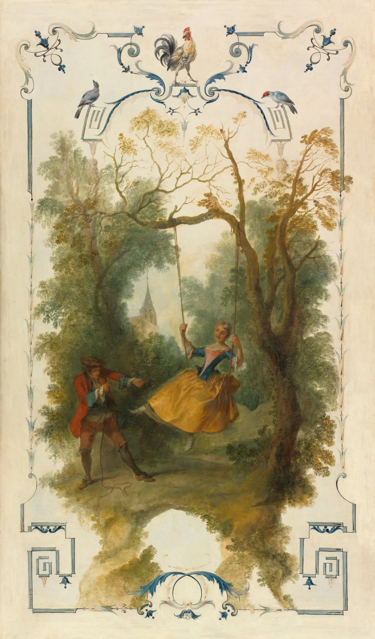 The Swing, detail