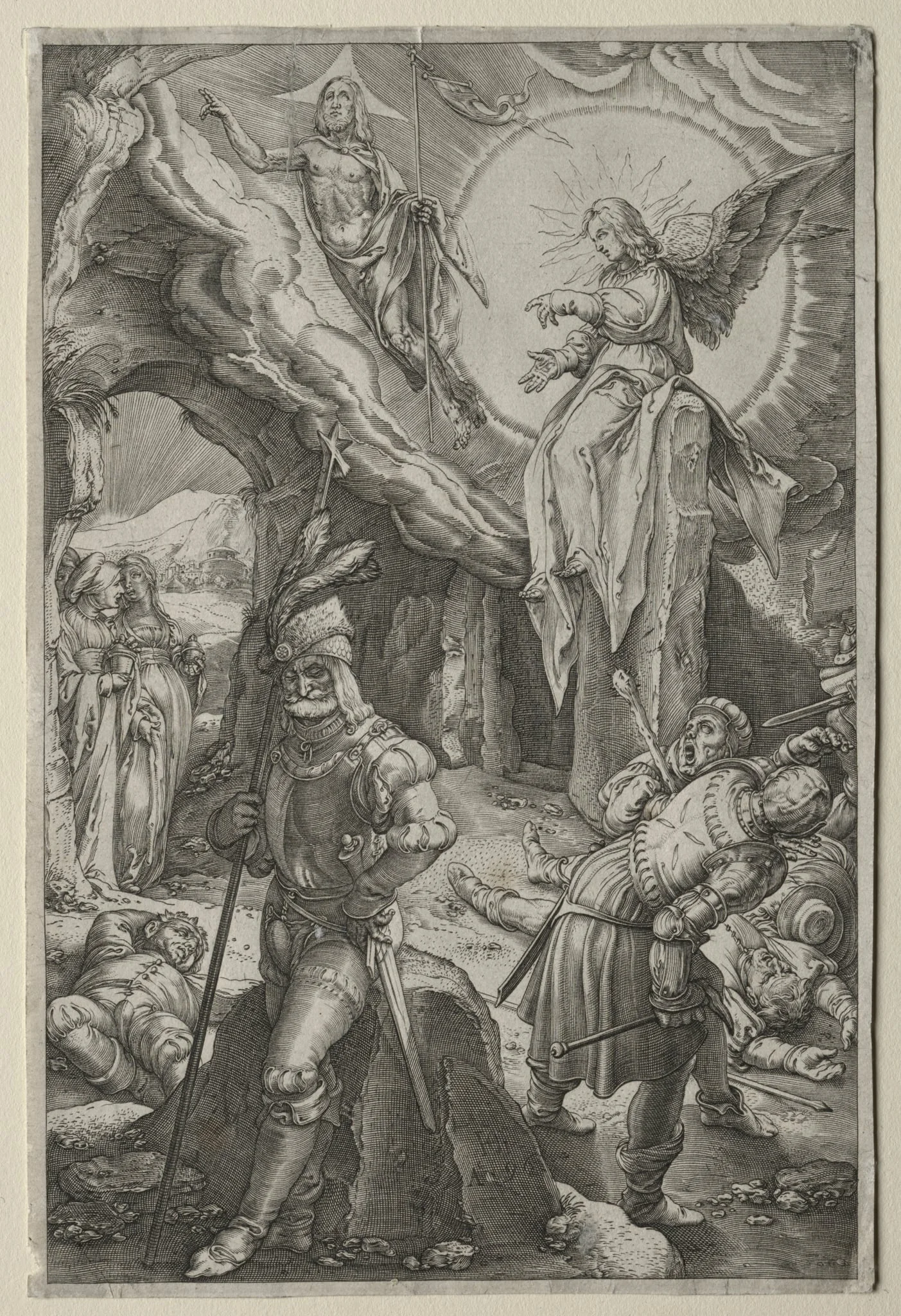 The Passion: The Resurrection, detail
