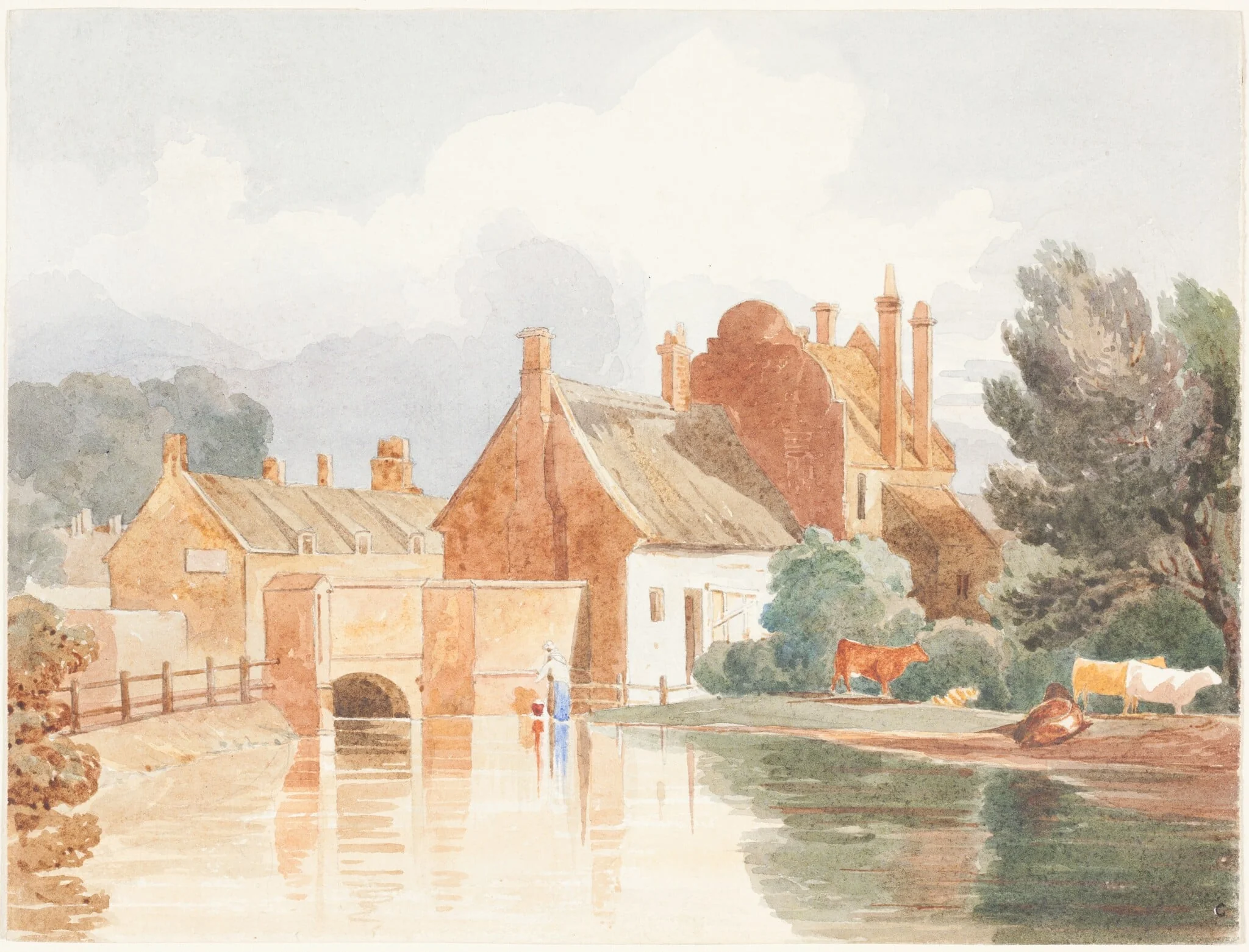 On the Bure, near Aylsham, Norfolk, detail