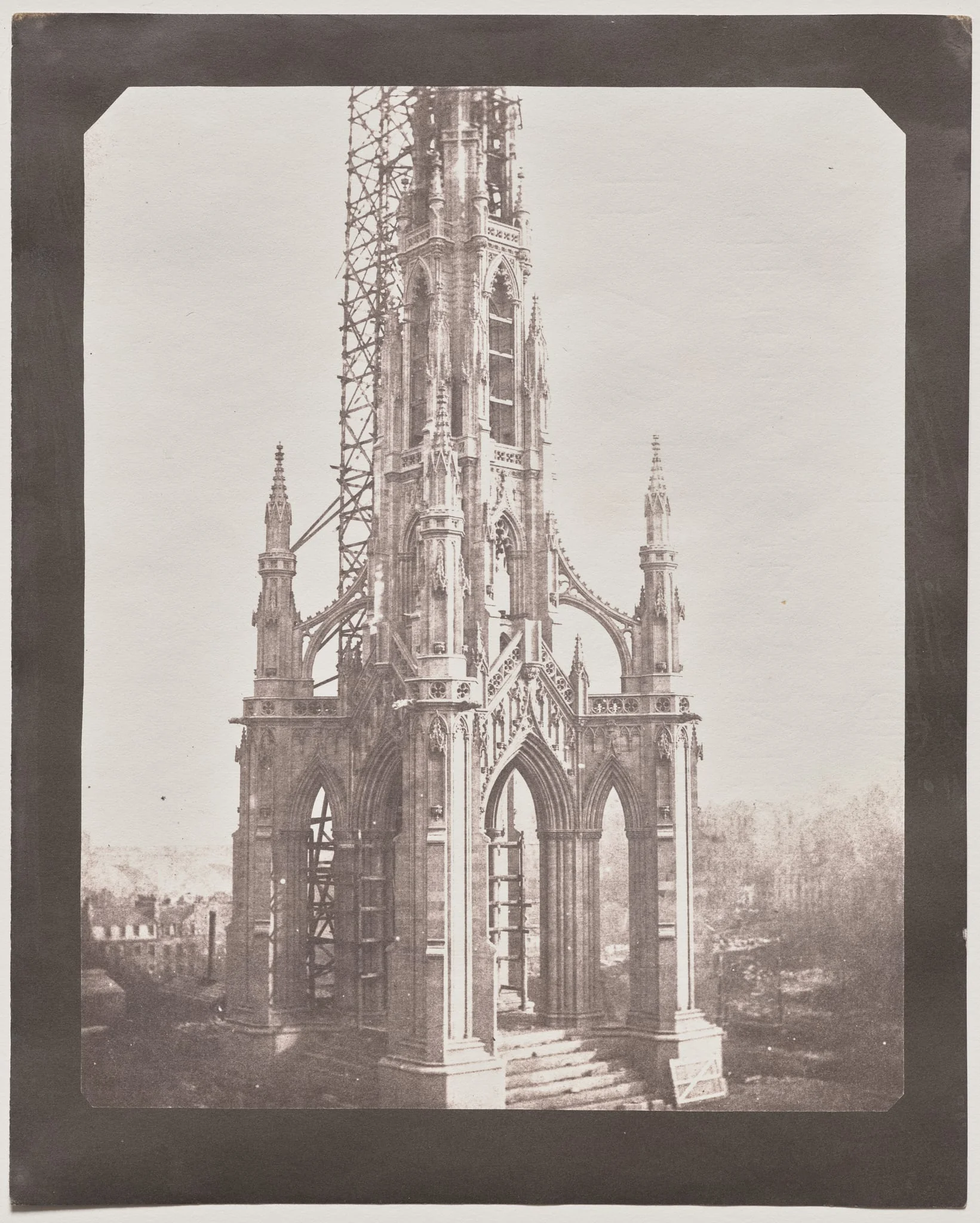 Sir Walter Scott's Monument, Edinburgh, detail