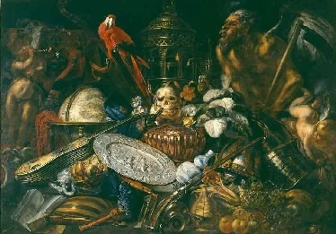 Vanitas, detail