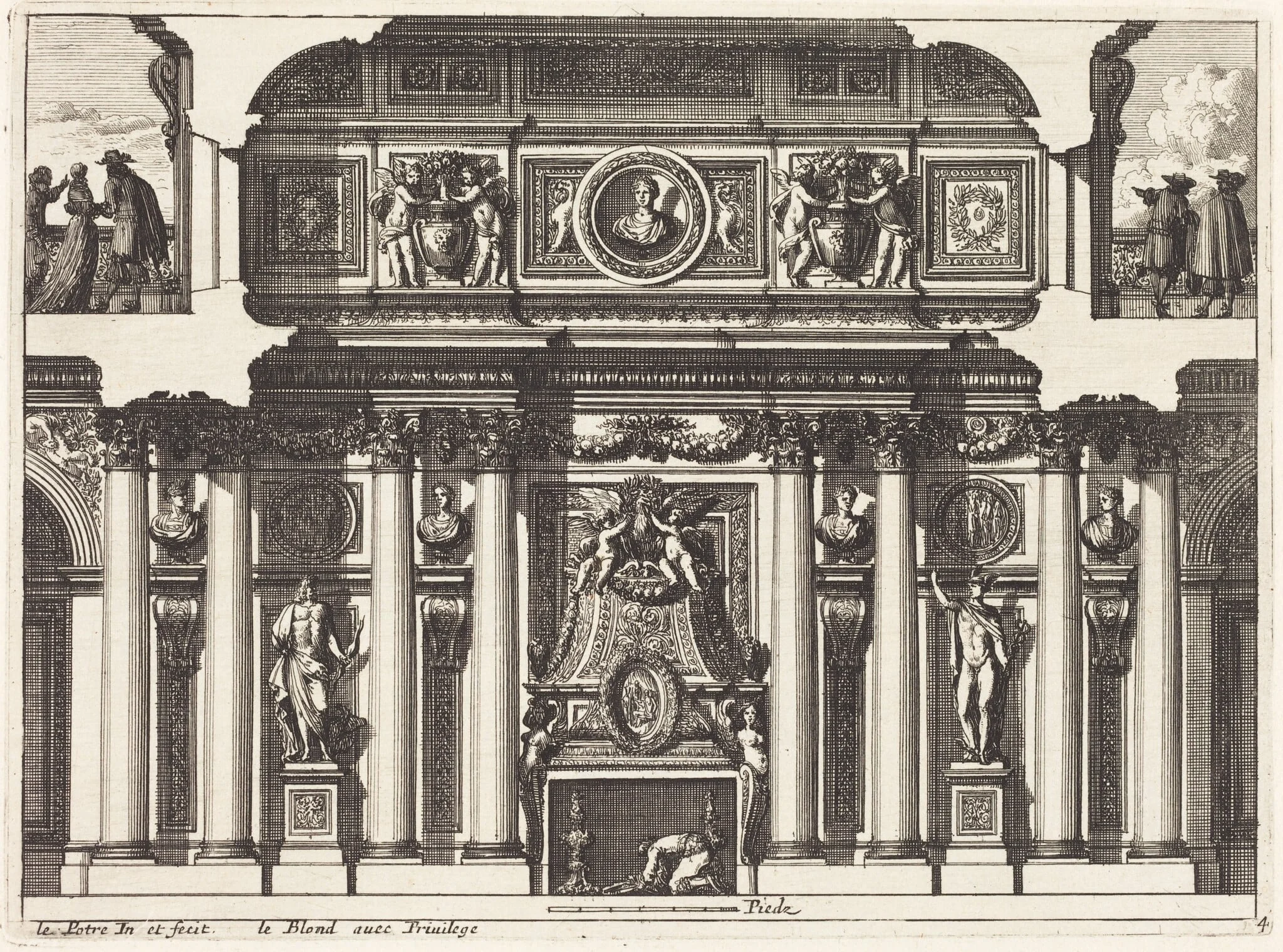 Fireplaces and Other Interior Decorations, detail