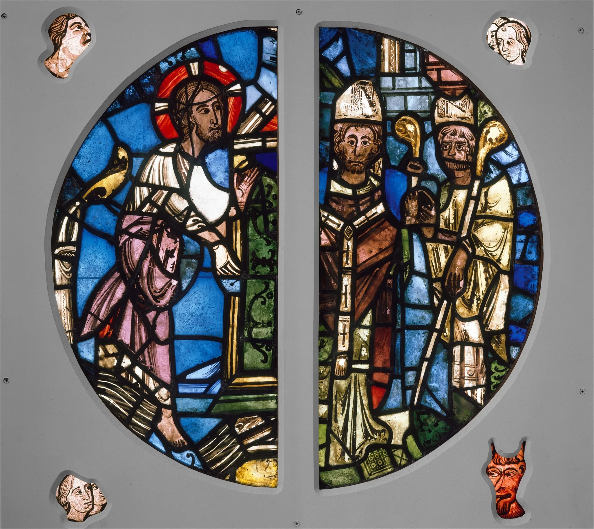 God Closing the Door of Noah’s Ark, detail
