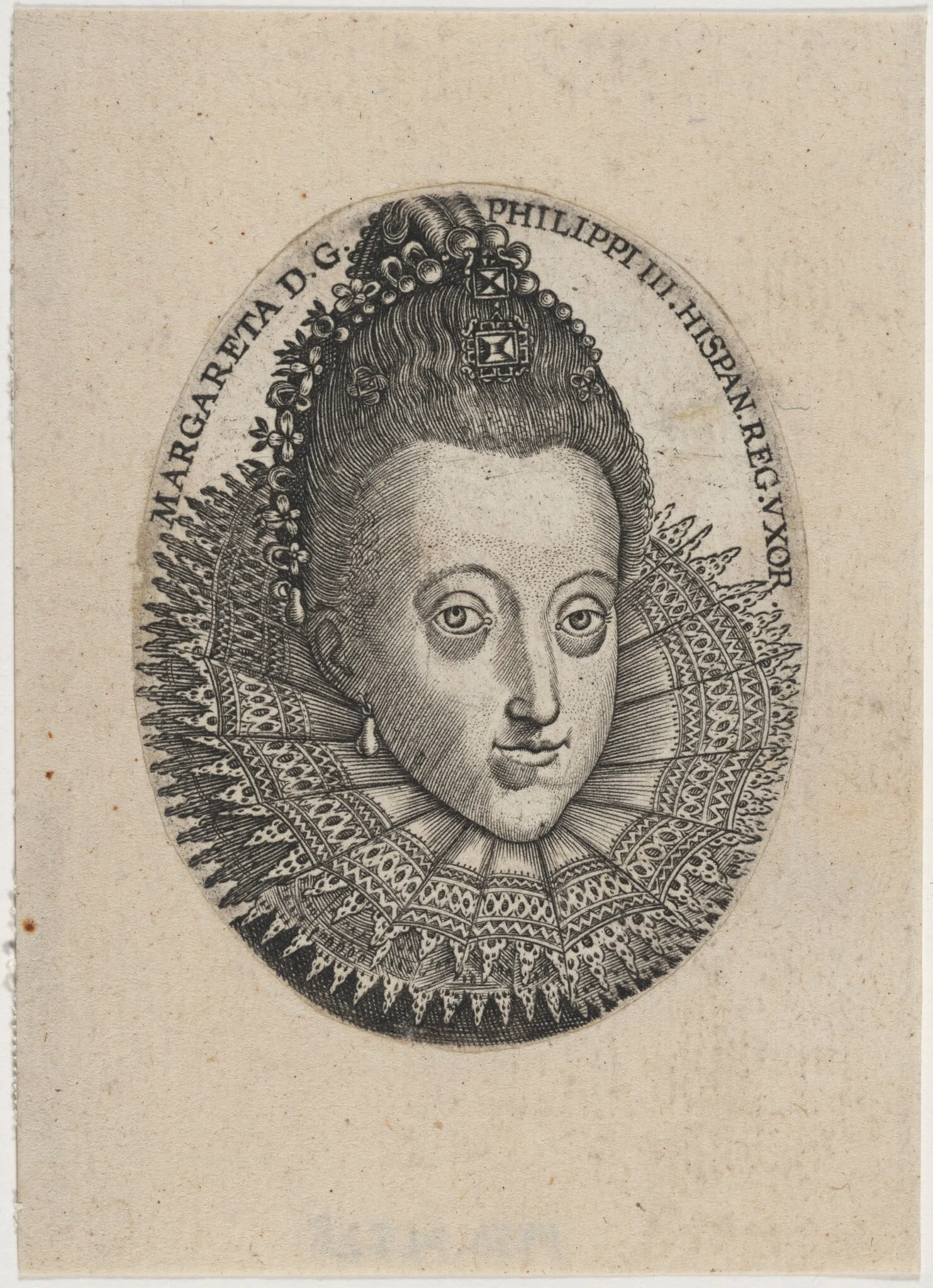 Margaret, Wife of Philip III of Spain, detail