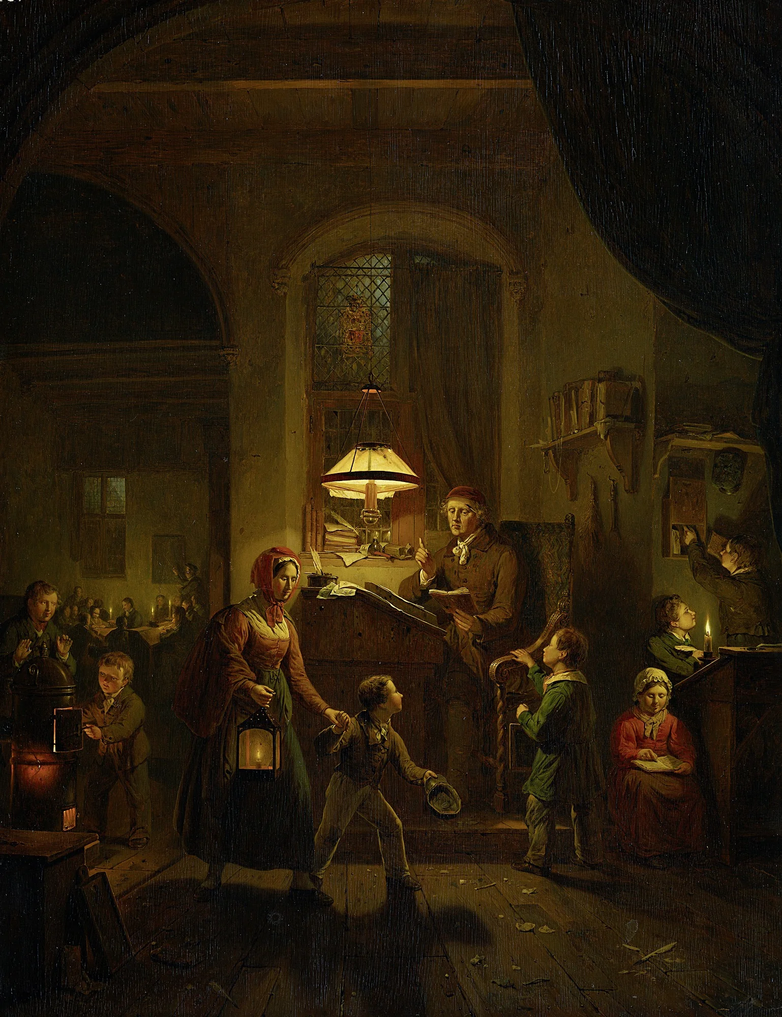 Night School, detail