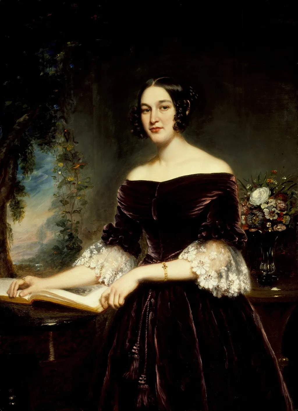 Portrait of Mrs. Sackett, by Samuel Lovett Waldo, unspecified, 1839