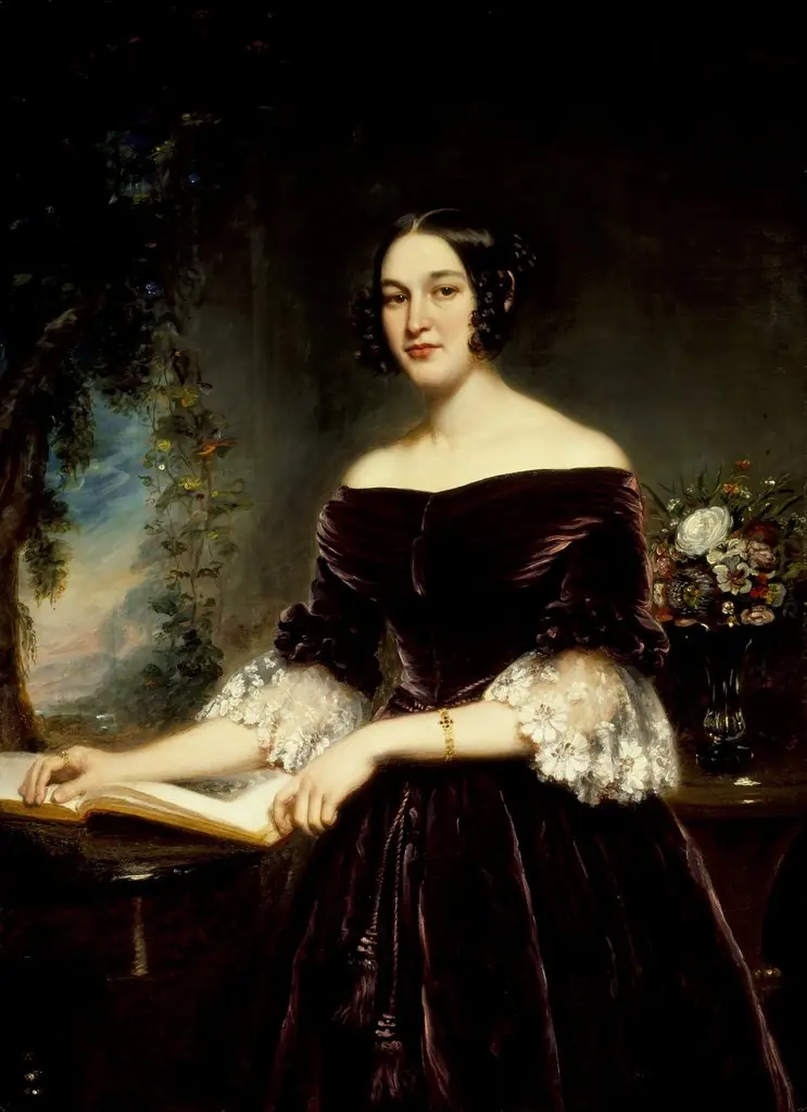 Portrait of Mrs. Sackett, by Samuel Lovett Waldo, unspecified, 1839