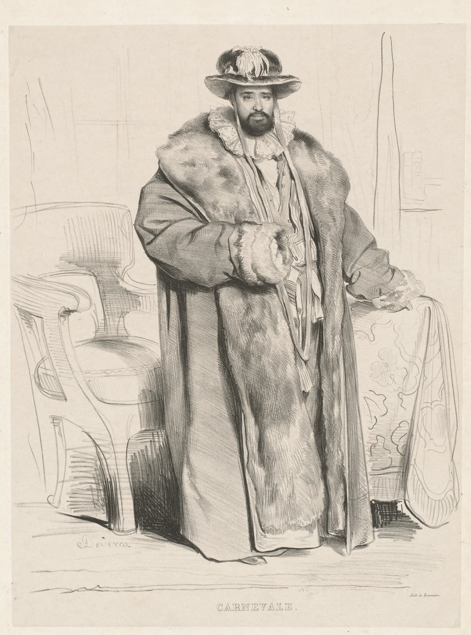 Carnevale, detail