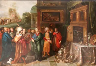 L'histoire de Crésus et de Solon, by Frans Francken the Younger, oil, 1621