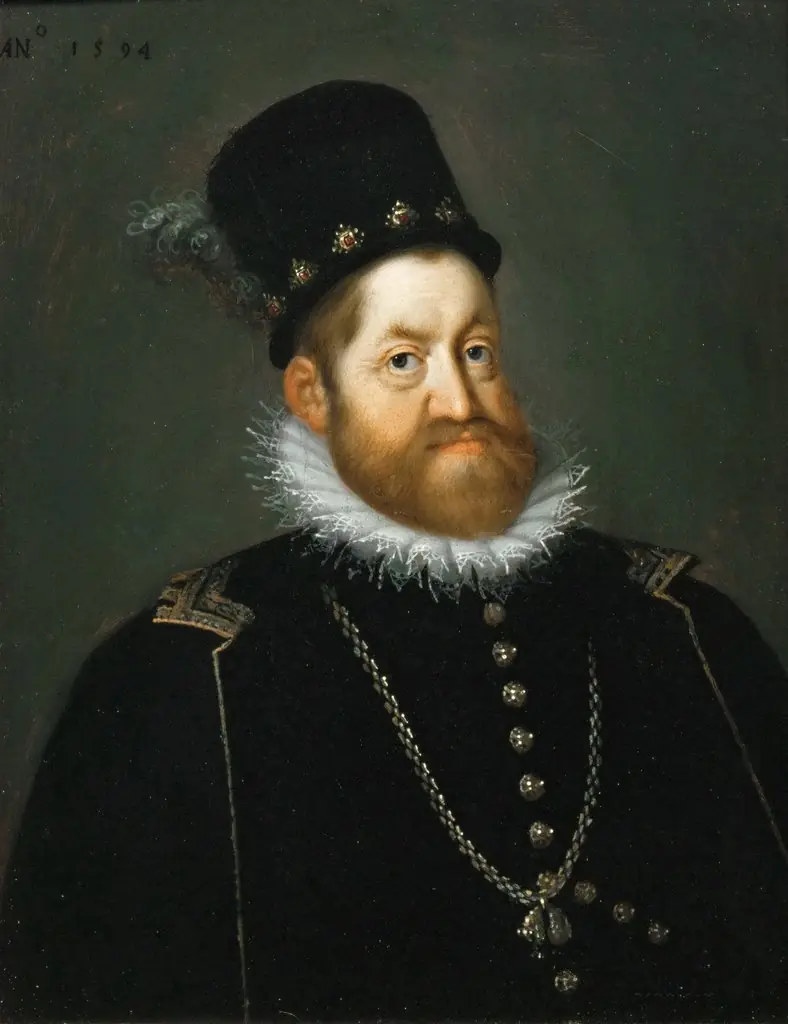 Porträt des Kaisers Rudolf II., by Joseph Heintz the Elder, oil, 1598