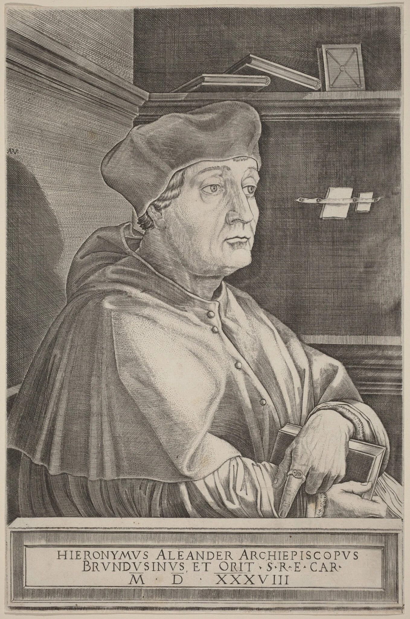 Hieronymus Alexander, Archbishop of Brindisi, detail