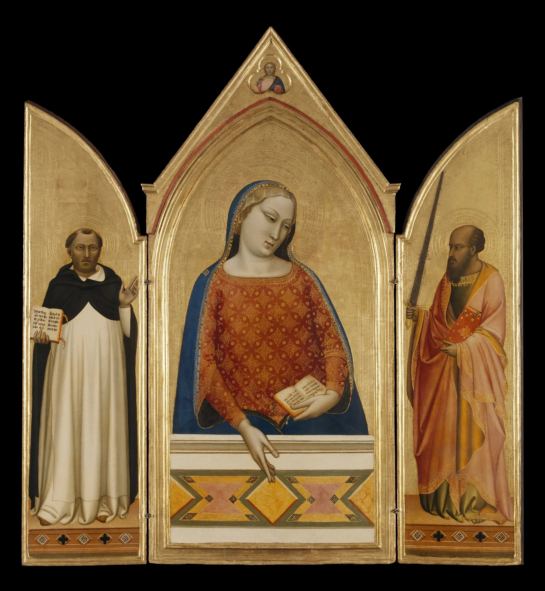 The Virgin Mary with Saints Thomas Aquinas and Paul, detail
