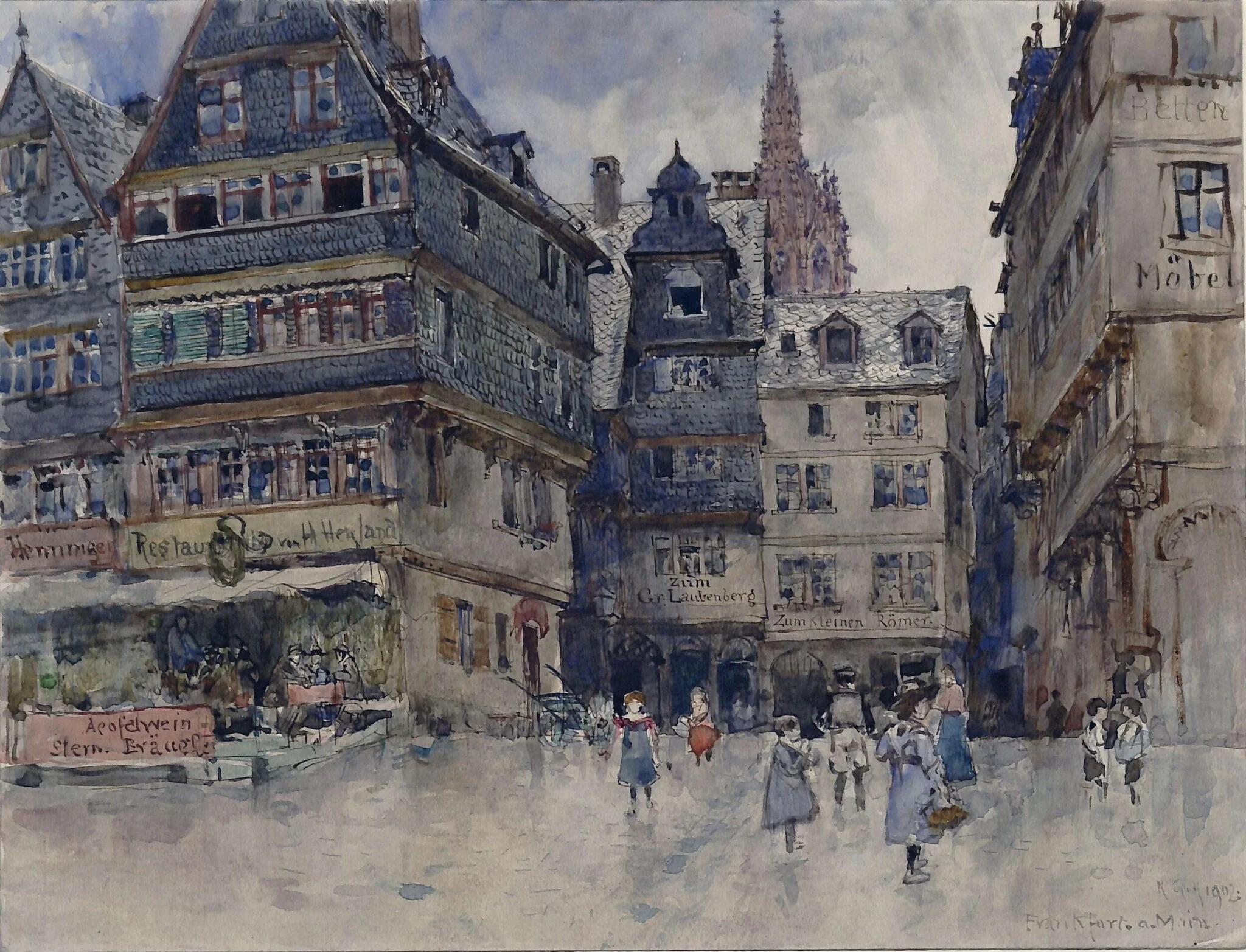 Frankfort-on-the-Main, detail