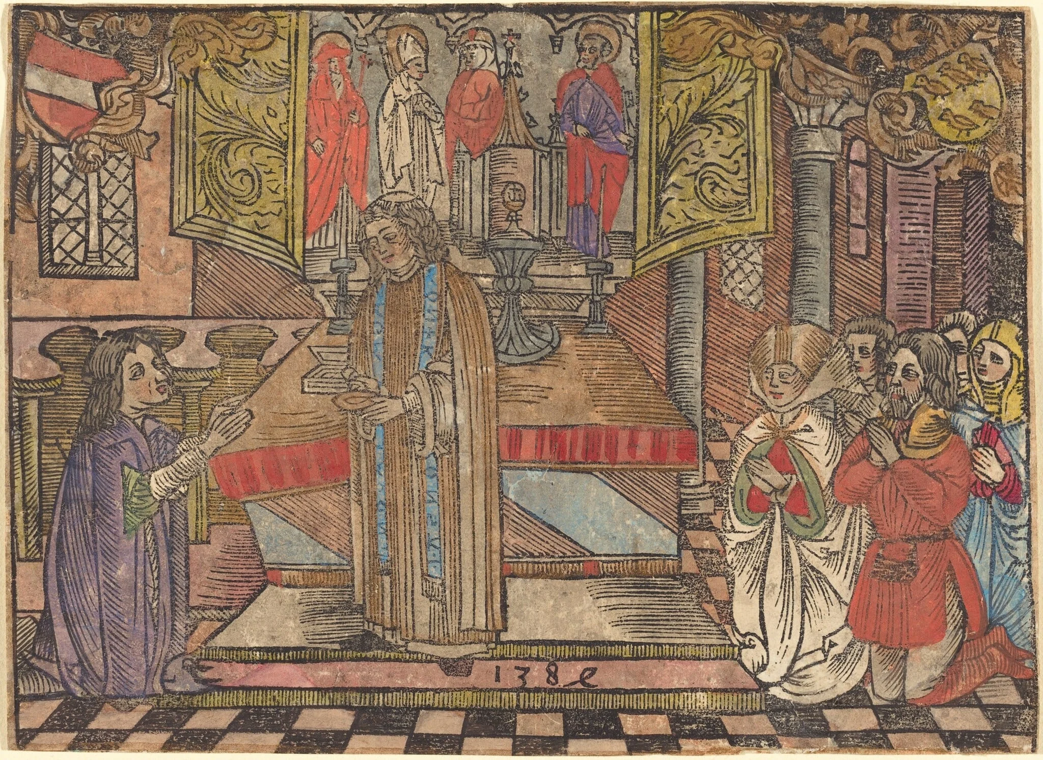 Miracle at Seefeld, detail