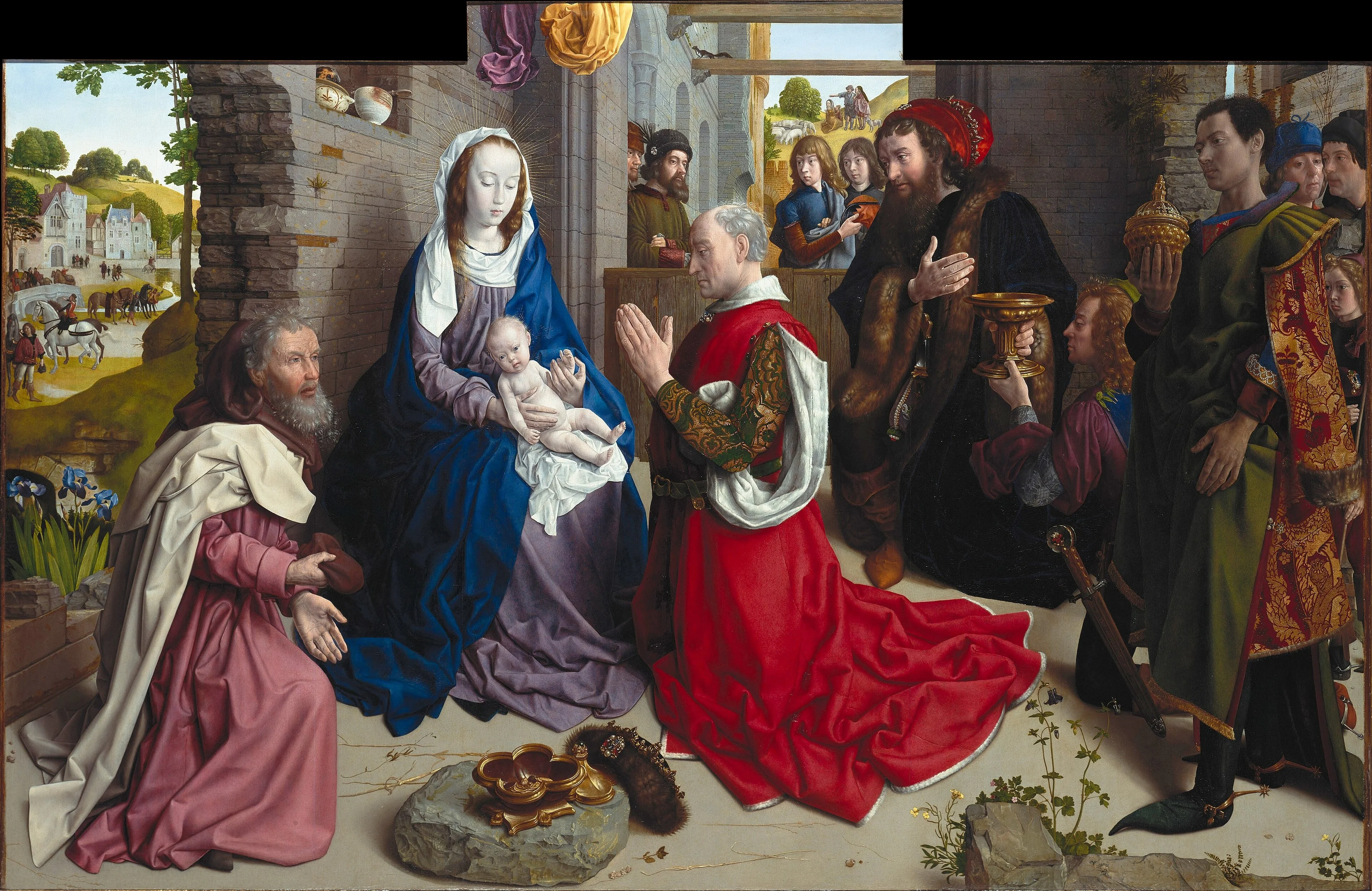 Monforte Altarpiece, detail
