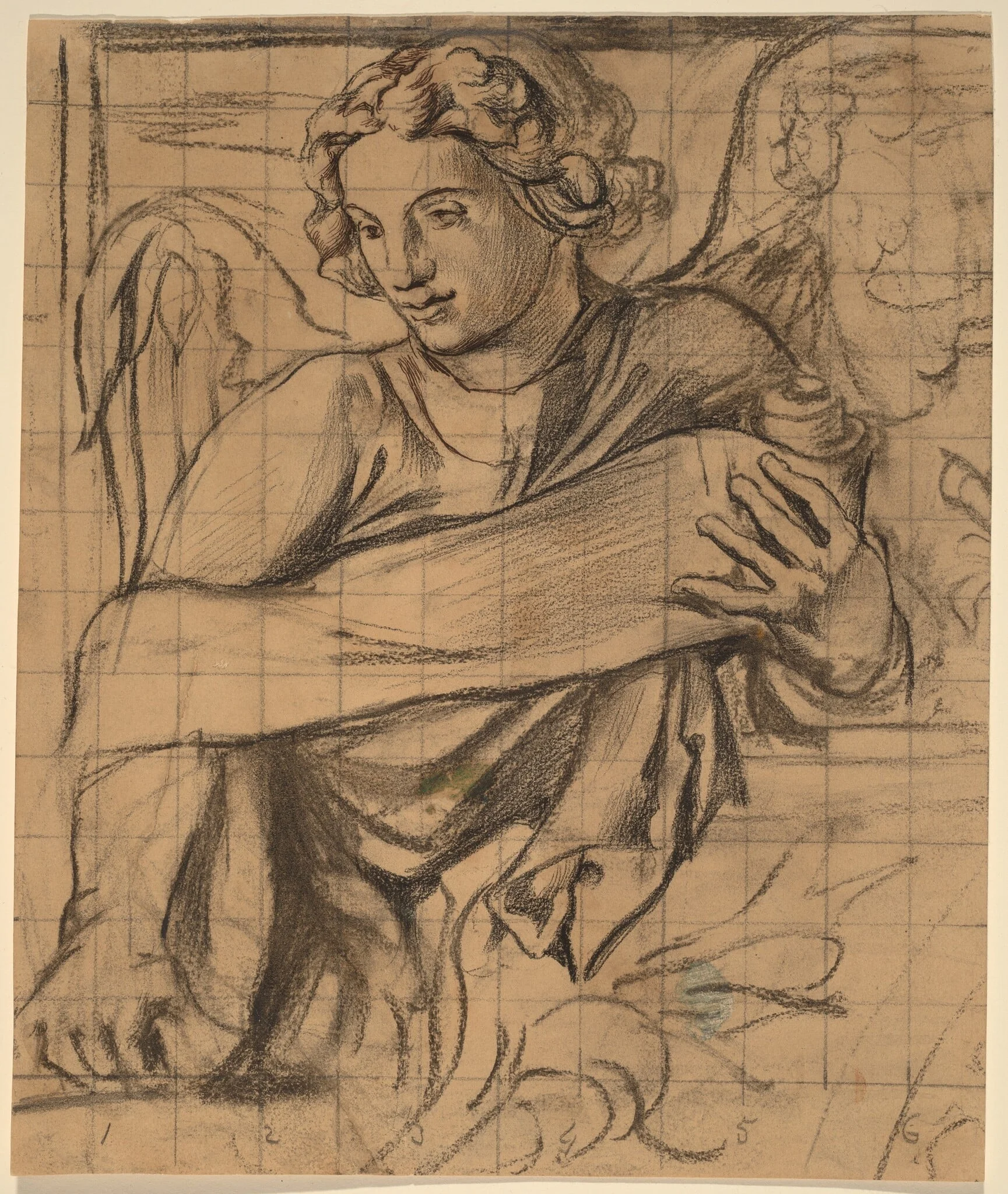 Angel - Trinity Church Mural, detail