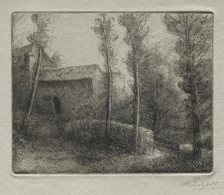 Le Pont du Moulin, detail