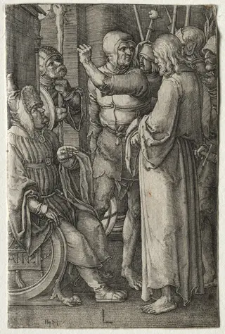 The Passion: Christ Before the High Priest, by Lucas van Leyden, 1521