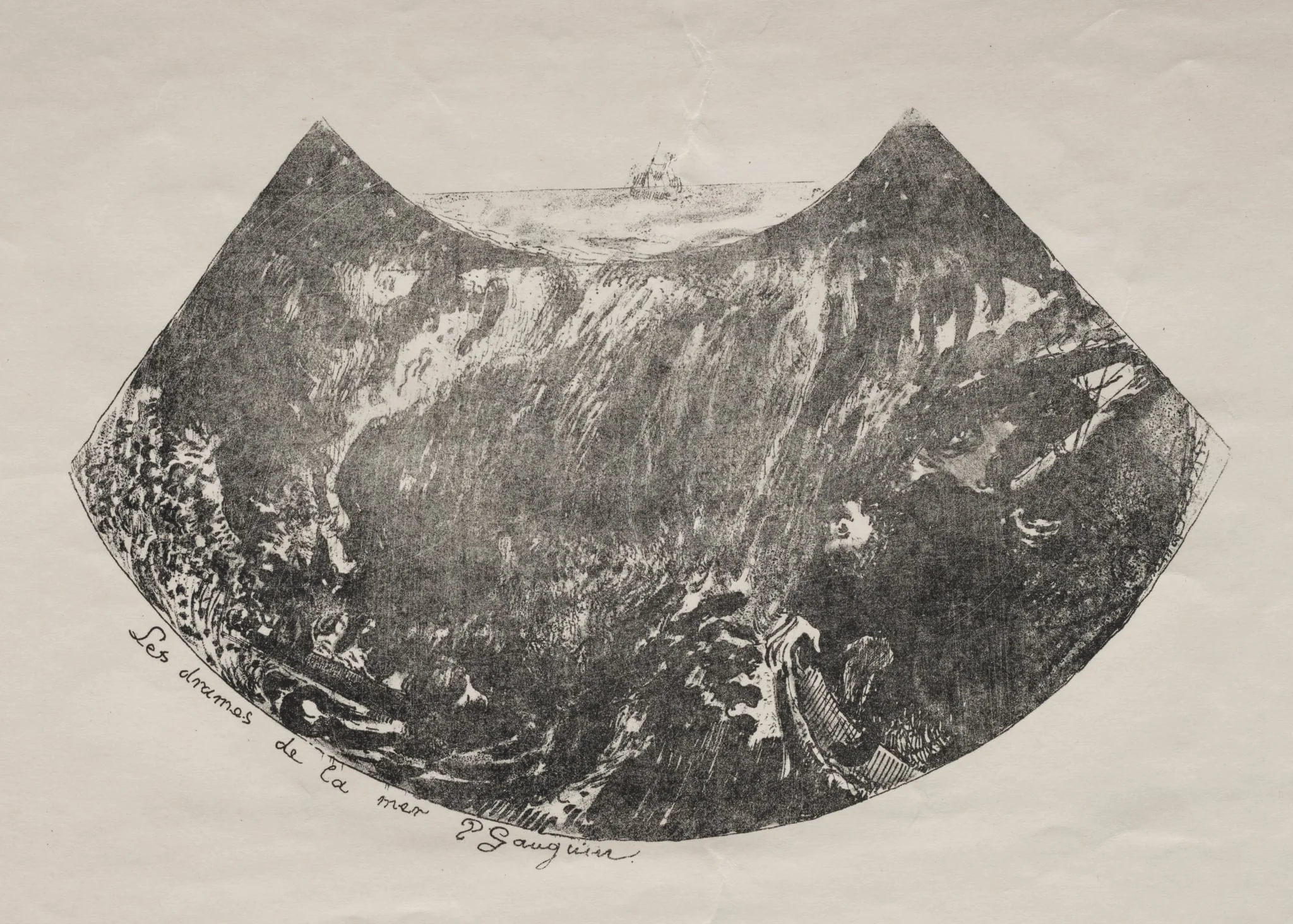 Dramas of the Sea, detail