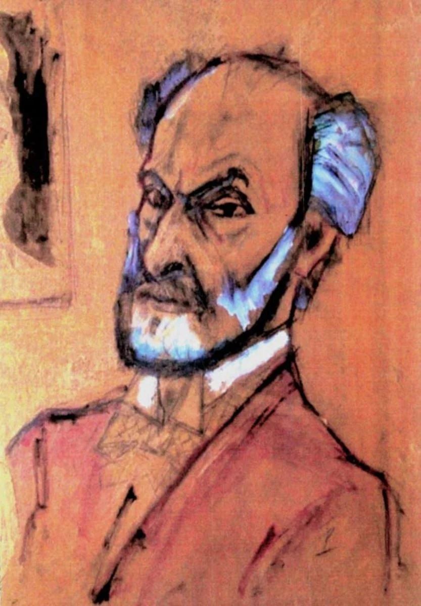 Autoportret, detail