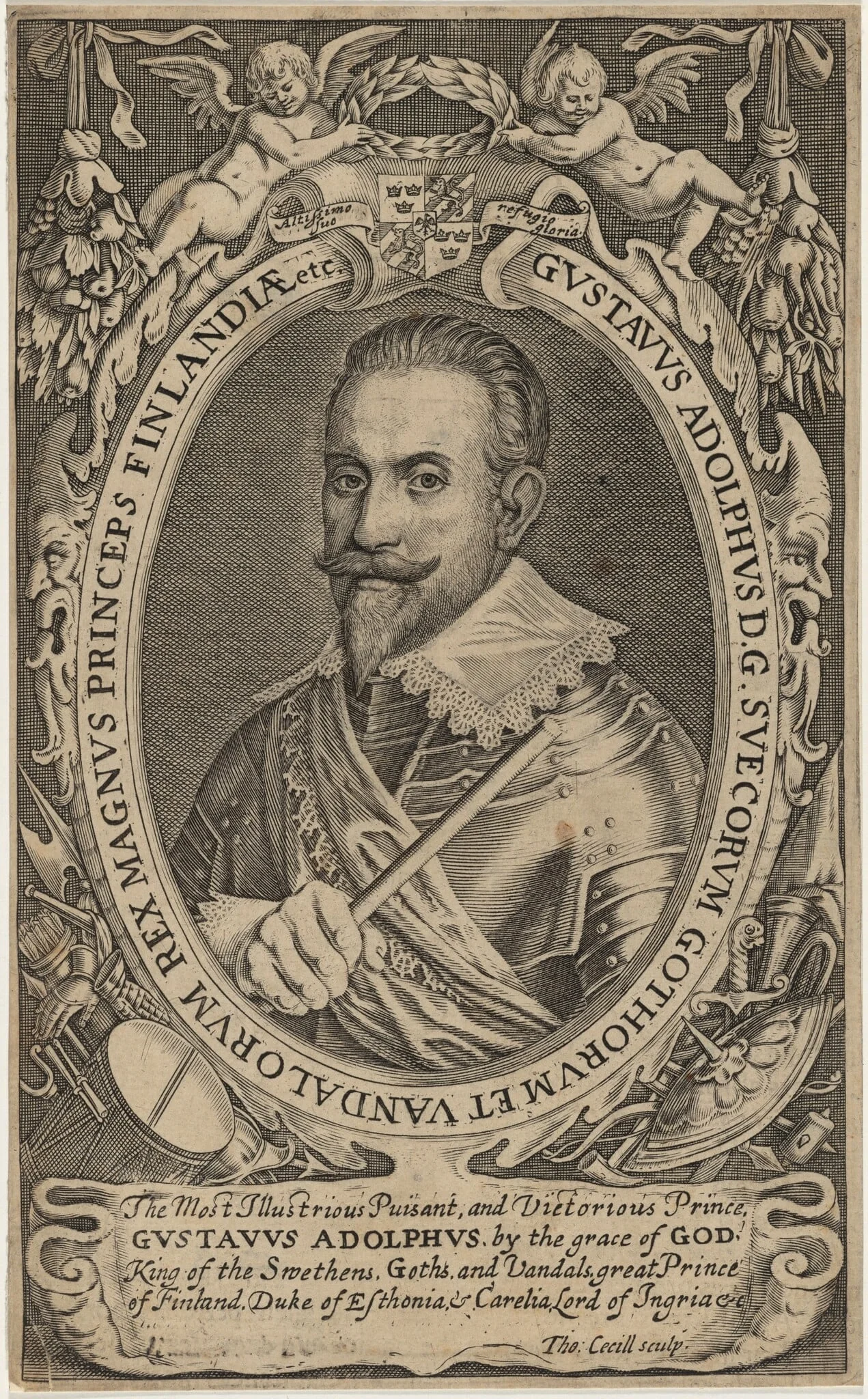 Gustavus Adolphus, detail