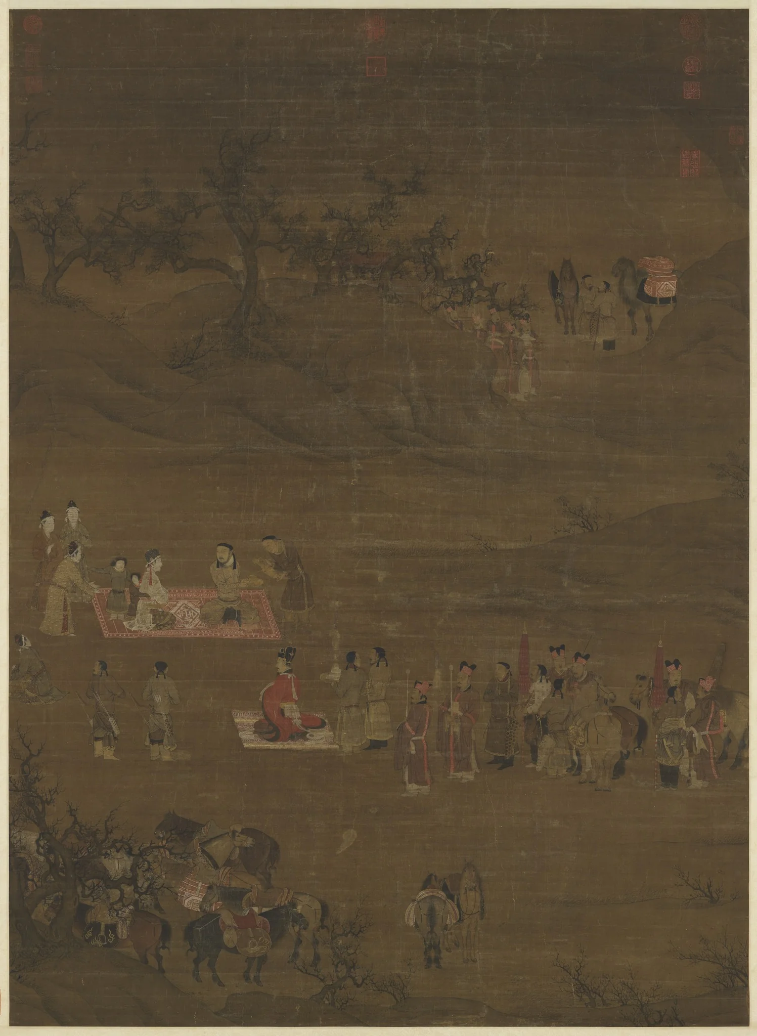Lady Wen-chi's Return to China, detail