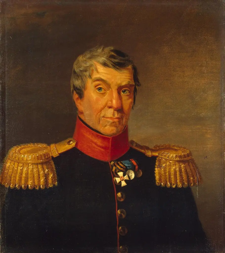Portrait of Mikhail A. Shkapsky (1754-1815), by George Dawe, oil, 1822