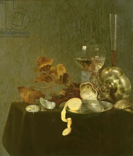 Still life with roemer and tazza, detail