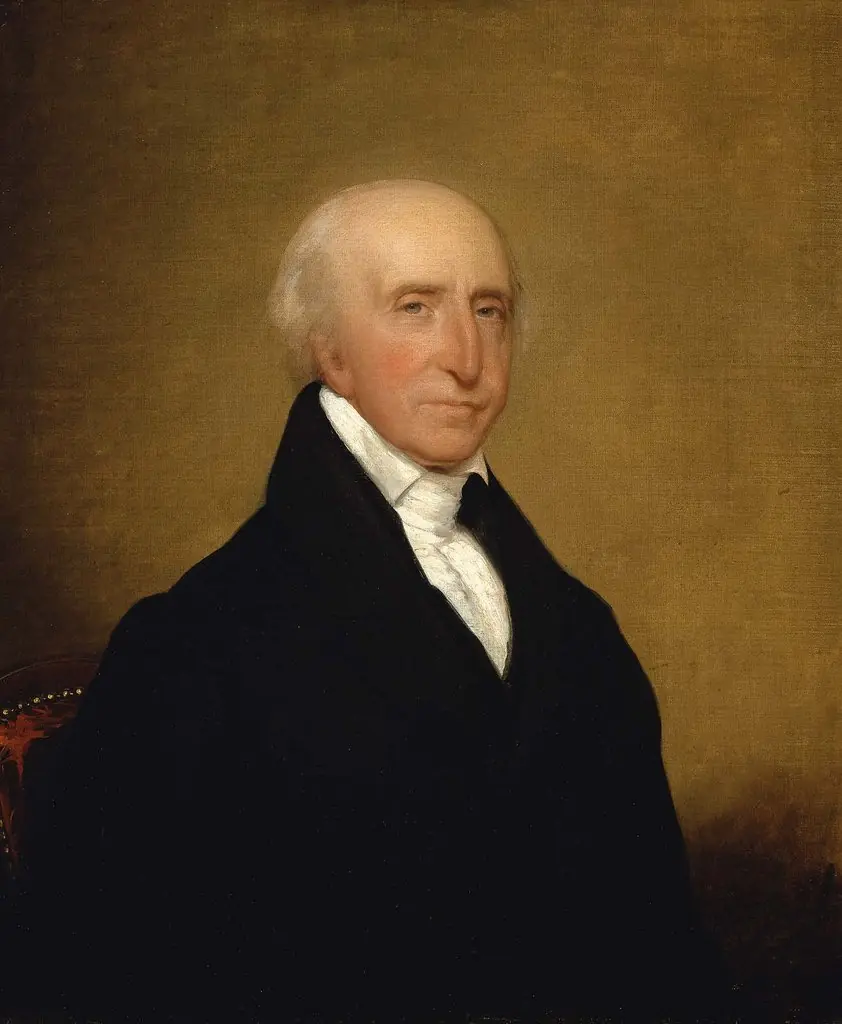 Benjamin Pickman, by Chester (Charles) Harding, oil, 1843