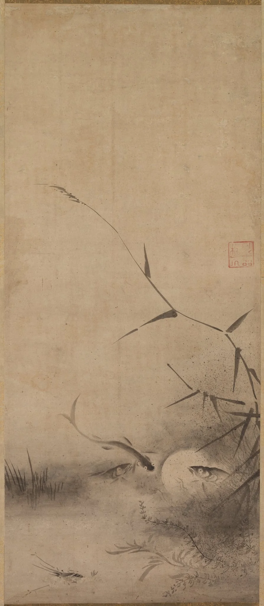 Fish and Seaweed, detail