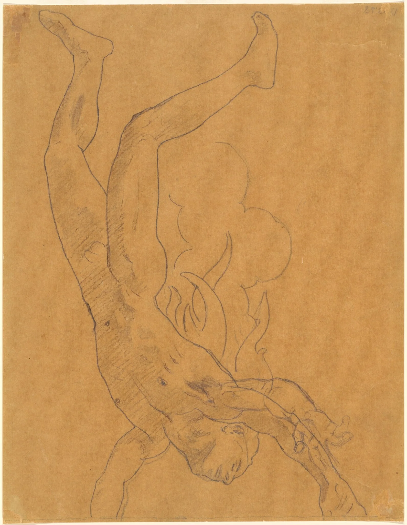 Study for "Phaethon", detail