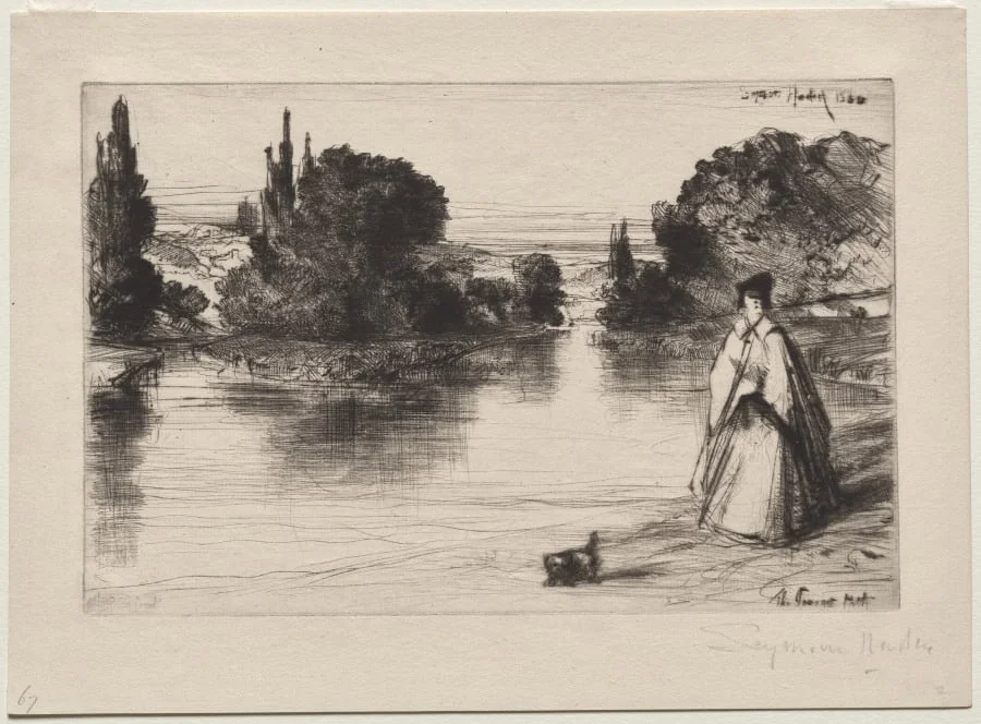 Towing Path, detail