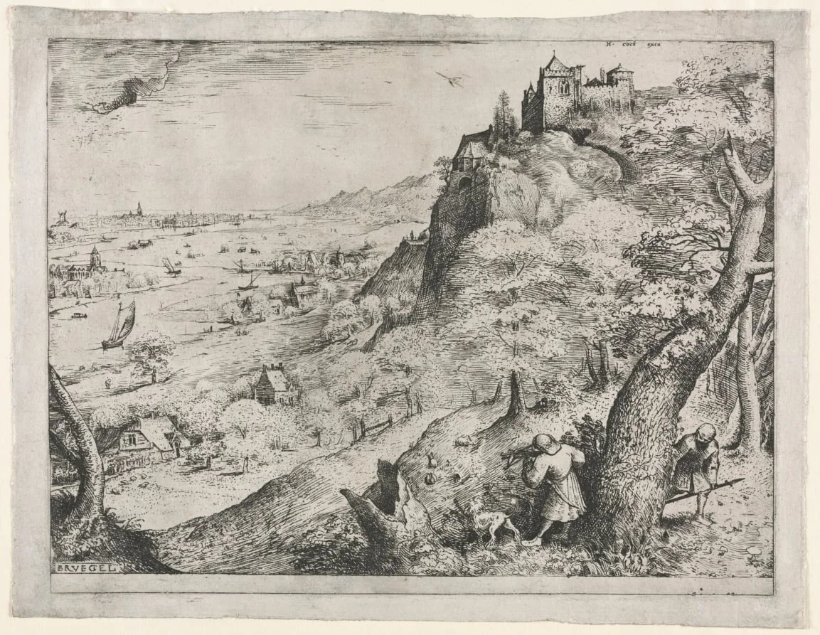 The Rabbit Hunt, detail