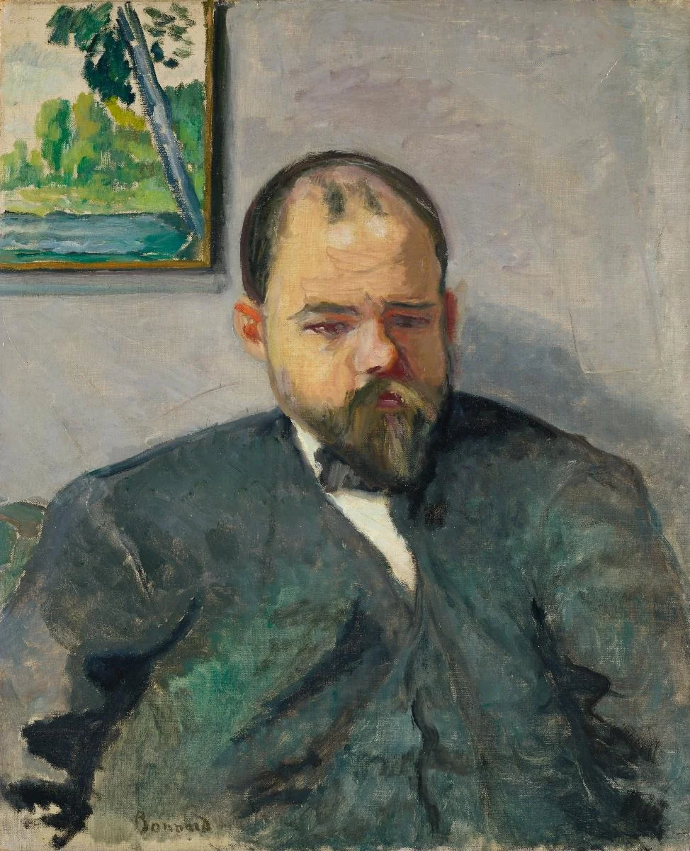 Portrait of Ambroise Vollard, detail