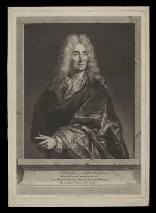 H Beard Print Collection, by Jean-François de Troy, 1732