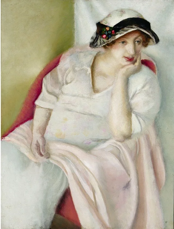 Portret żony artysty, detail