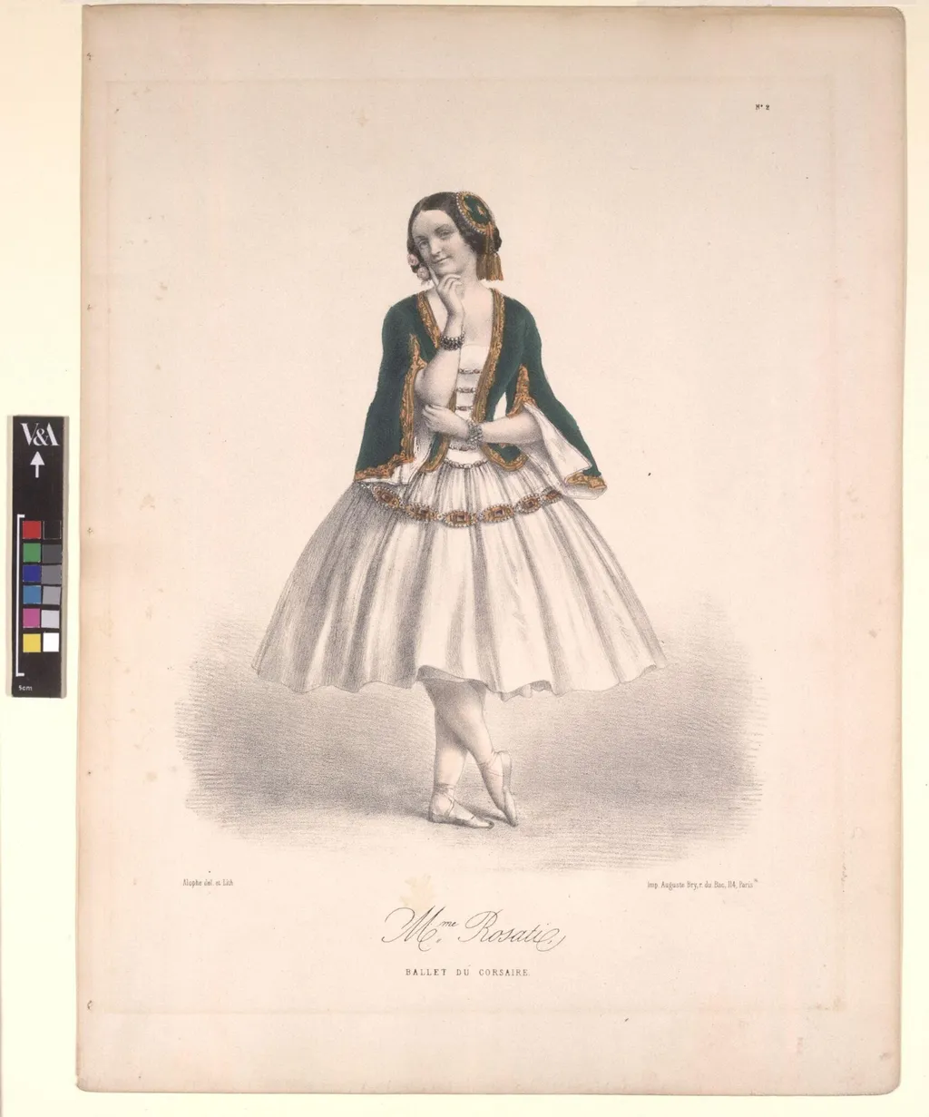 Mme Rosati,, by Marie-Alexandre Alophe, 1860