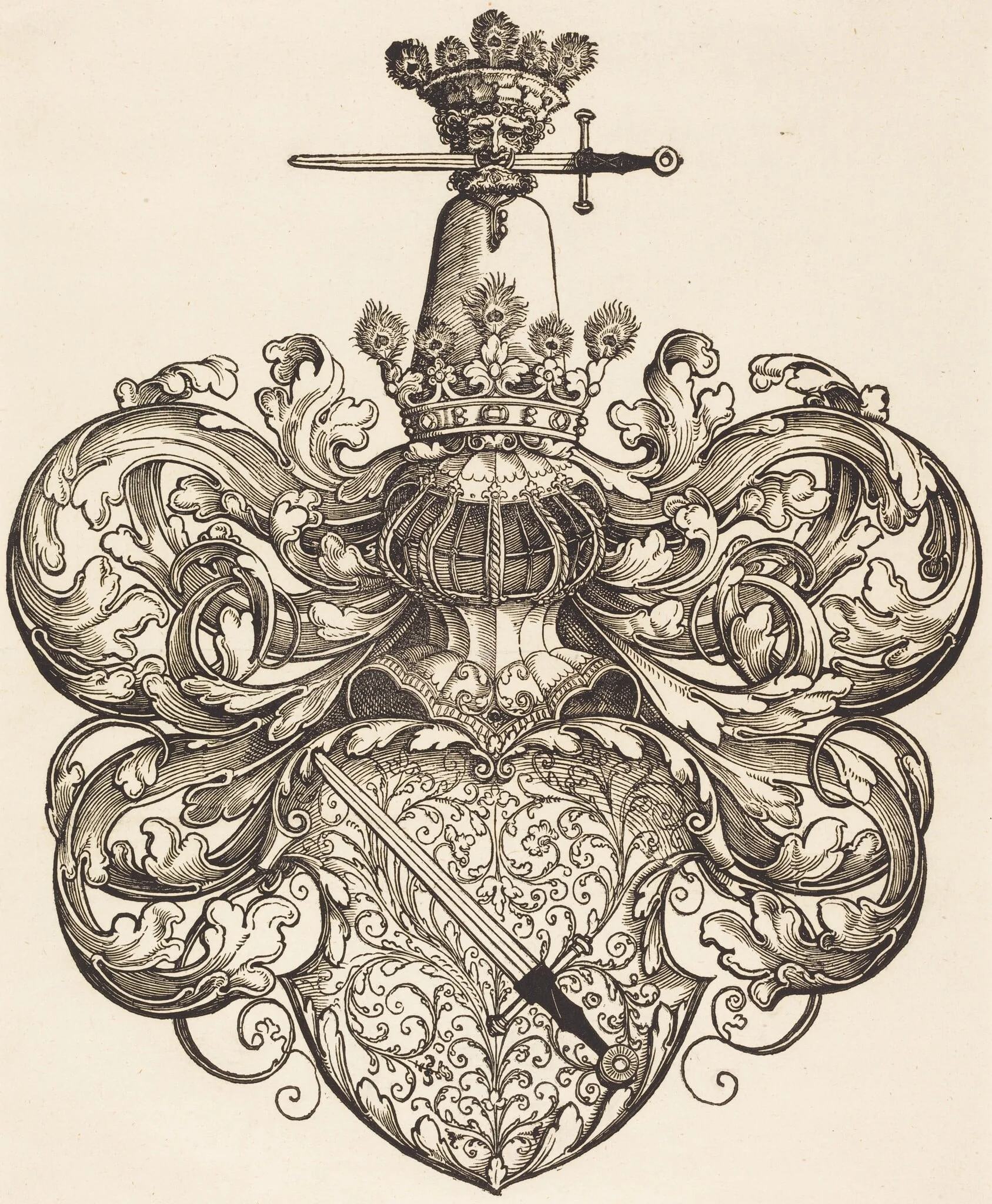 Coat of Arms of the Kress von Kressenstein Family, detail
