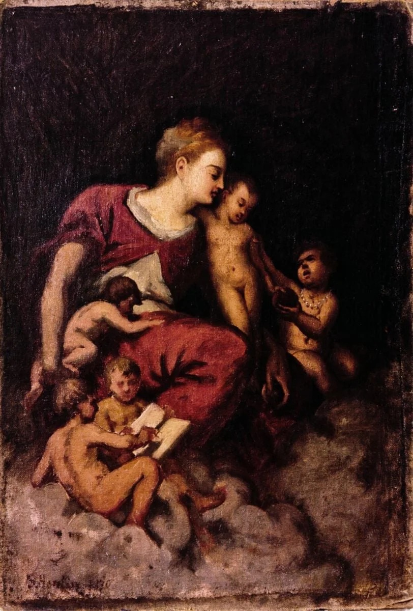 Madonă, detail