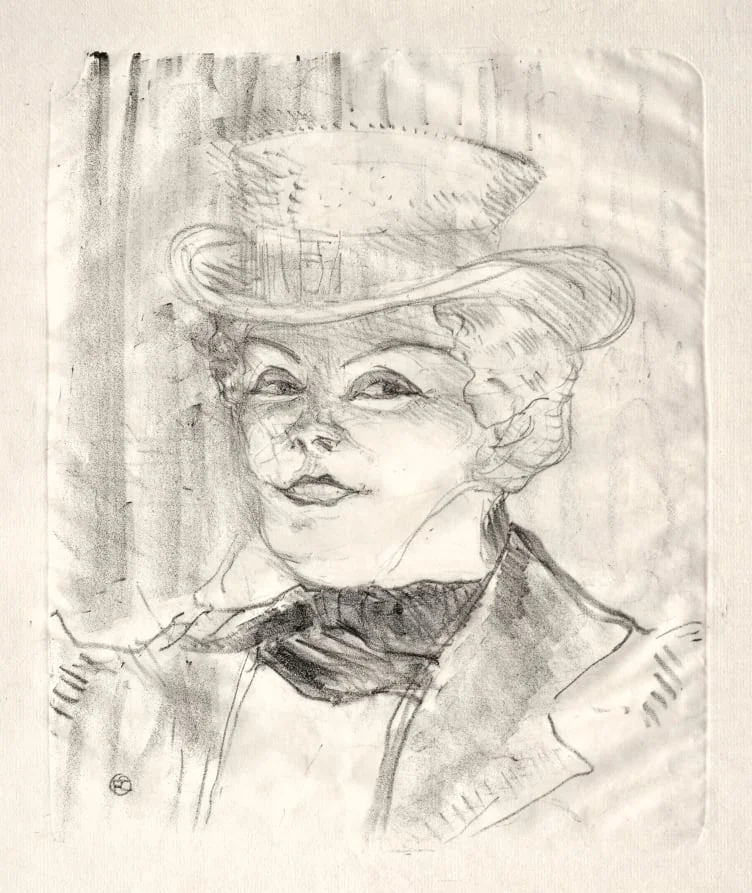 Madame Réjane, detail