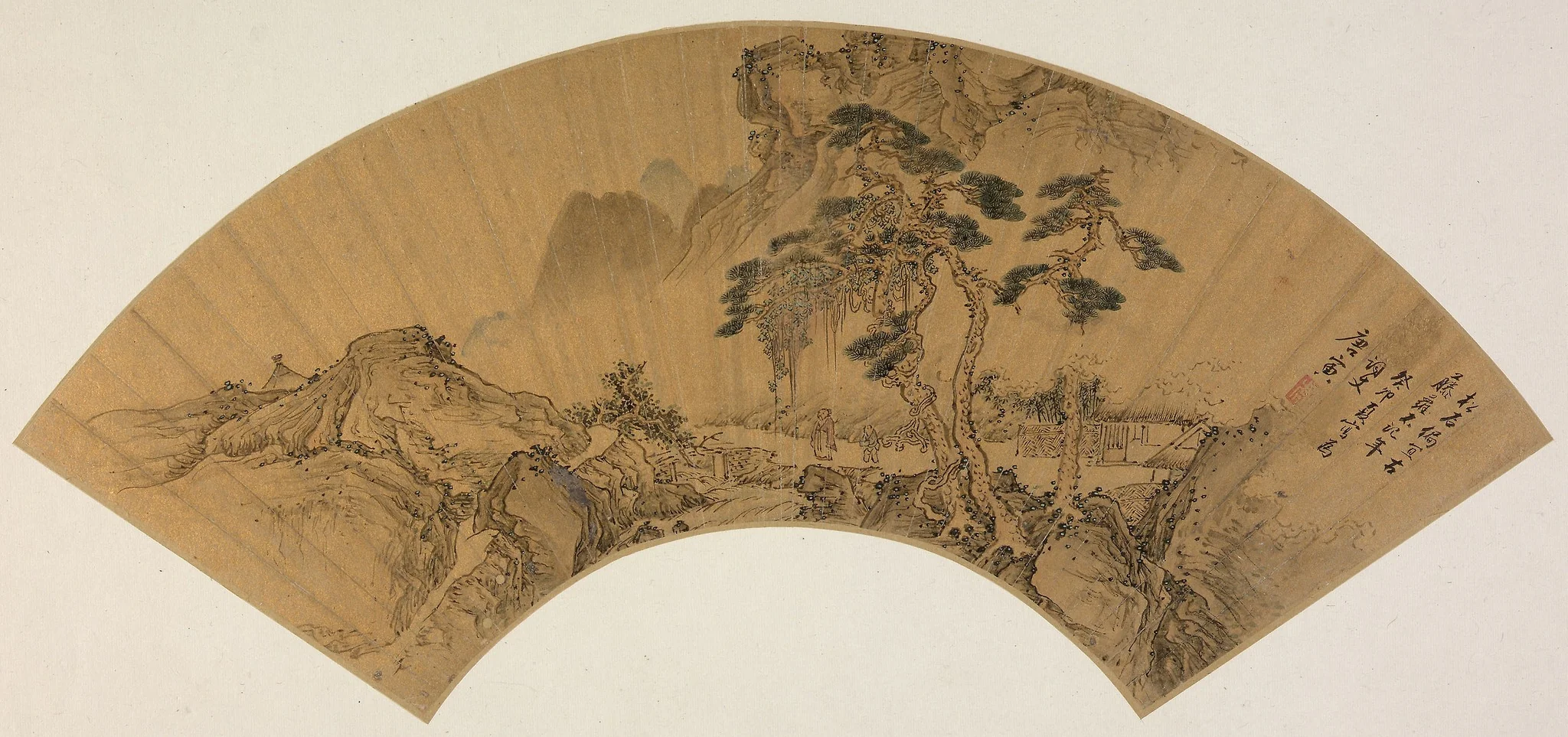 The Gathering at the Orchid Pavilion, detail